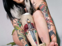 美丽女性纹身欣赏