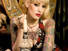 美丽女性纹身欣赏