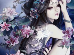 唯美的纹身美女