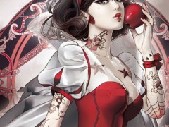 唯美的纹身美女